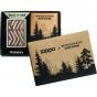 Zippo Walnut Emblem Herringbone Sweep Lighter